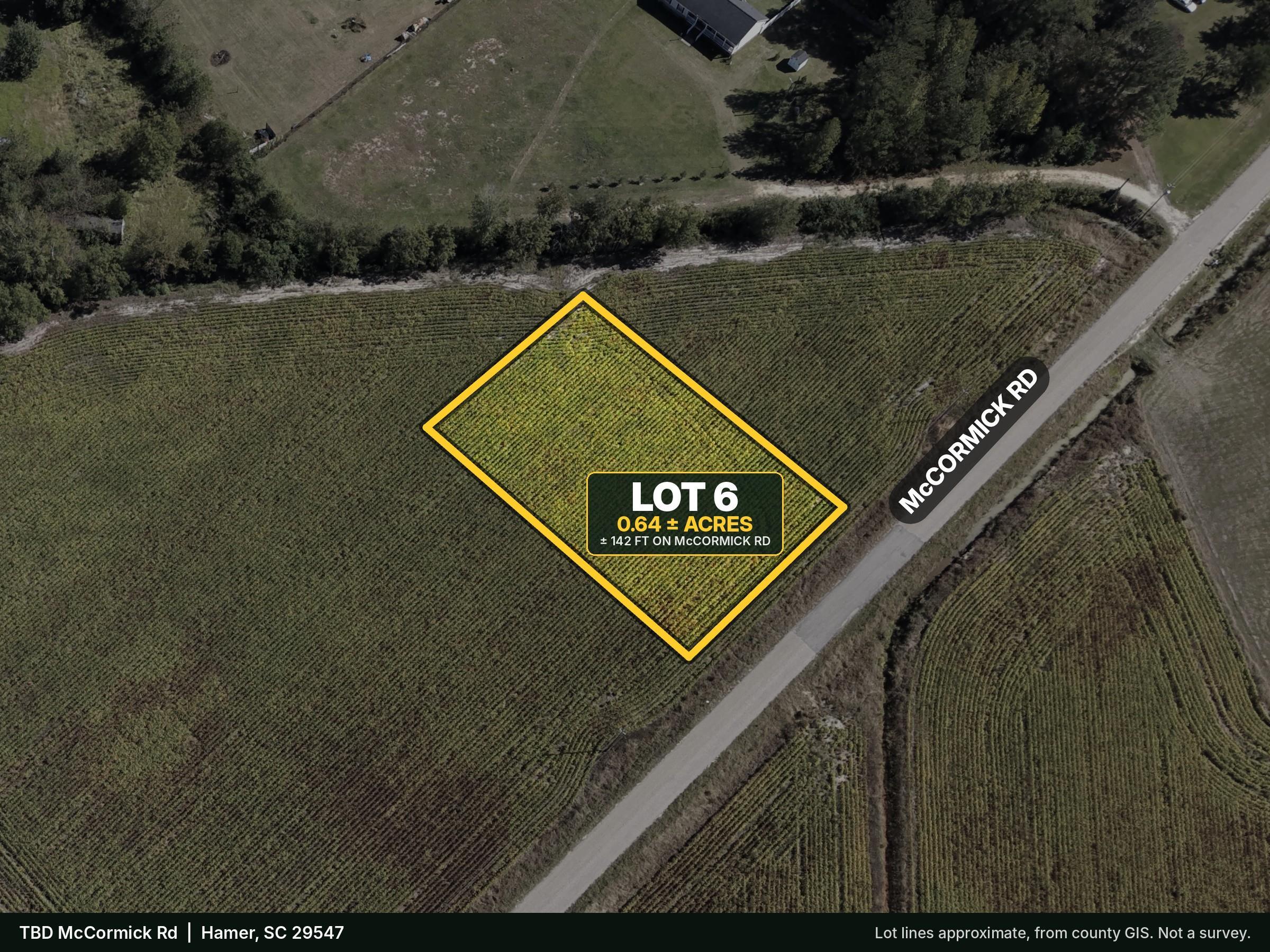 TBD McCormick Rd. Property Photo 1