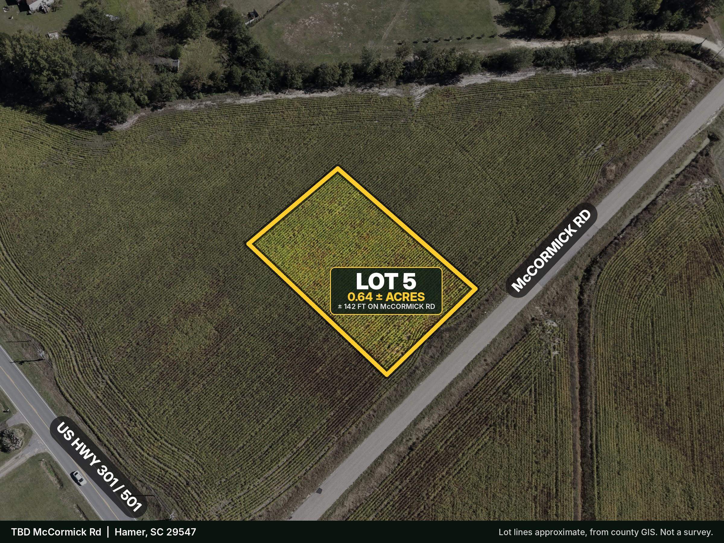 TBD McCormick Rd. Property Photo 1