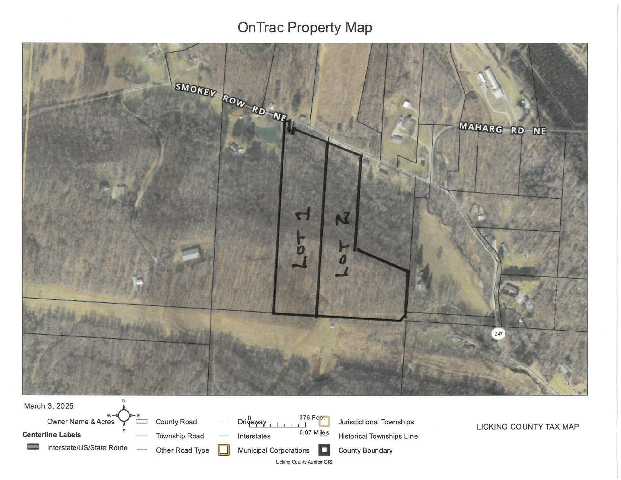 0 Smokey Row Road, Lot #1 Property Photo 1