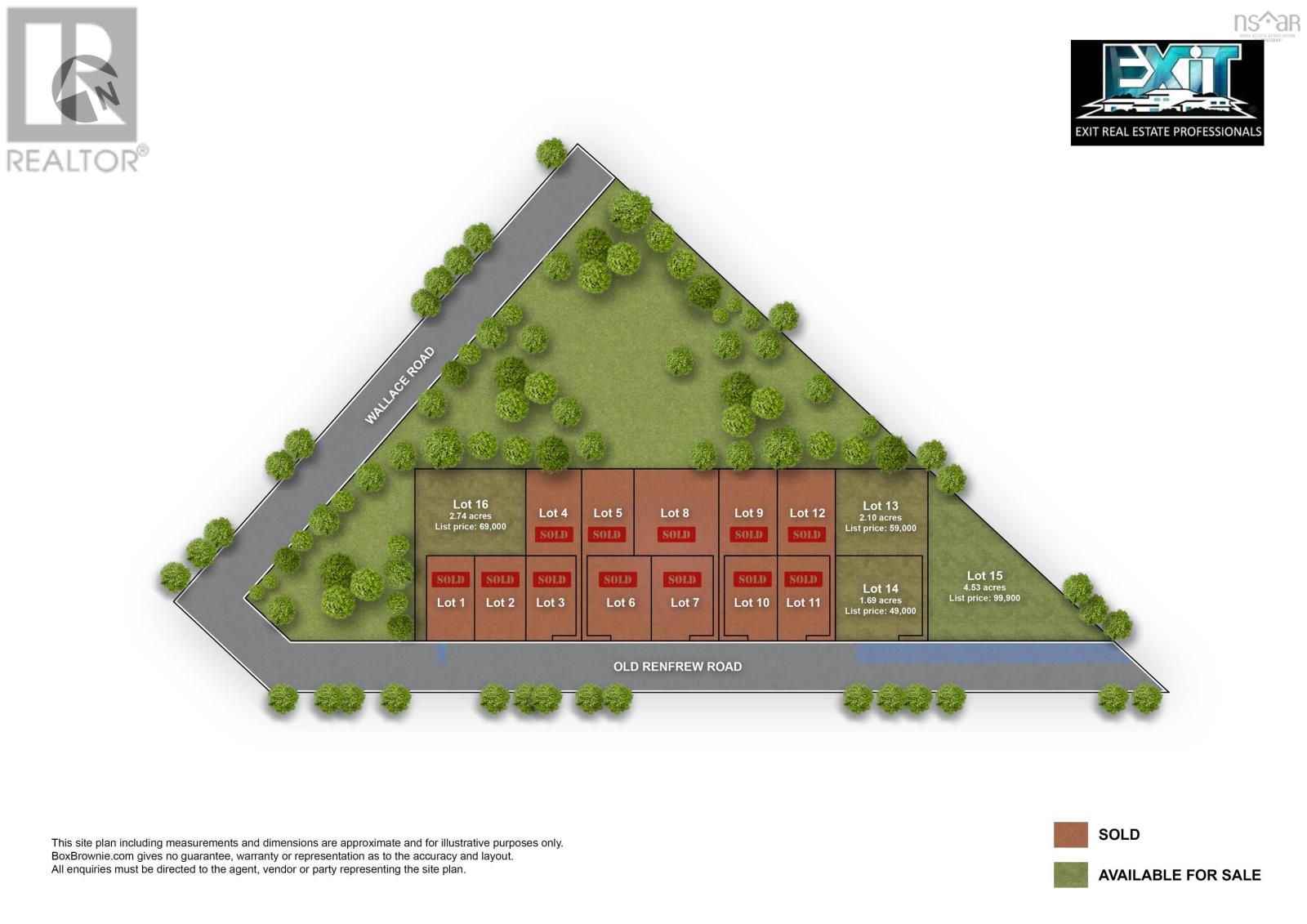 Lot 14 Old Renfrew Road Property Photo 1