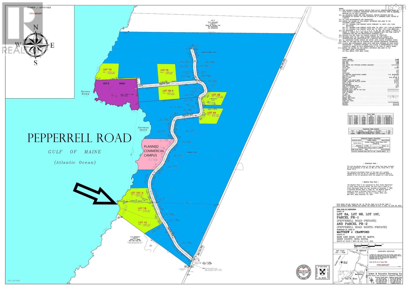 Lot 1B Pepperrell Road