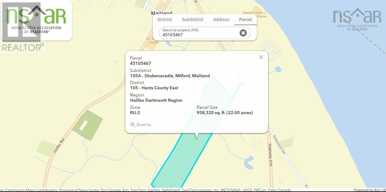 22 Acre 215 Highway Property Photo 1