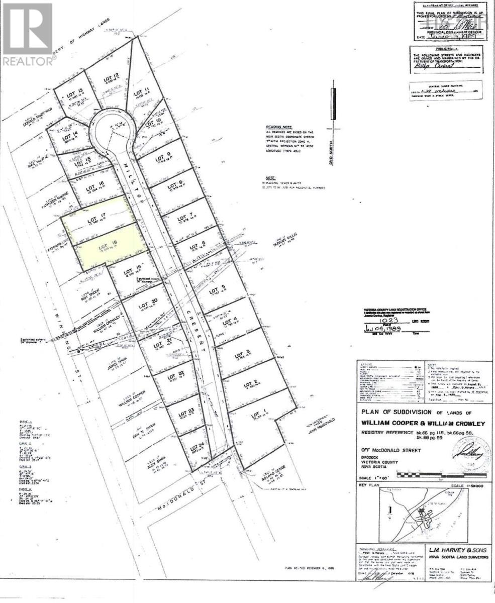 Lot 18 Hilltop Crescent Property Photo 1