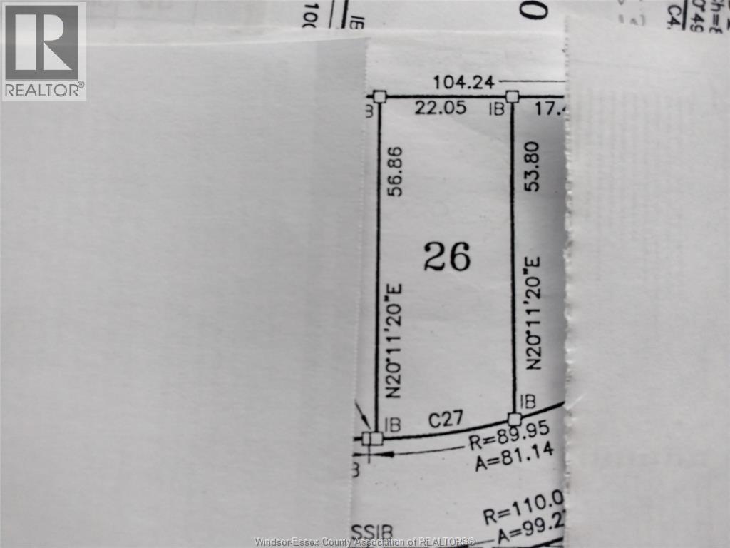 V/L PALLIES Unit# LOT 26 Property Photo 1