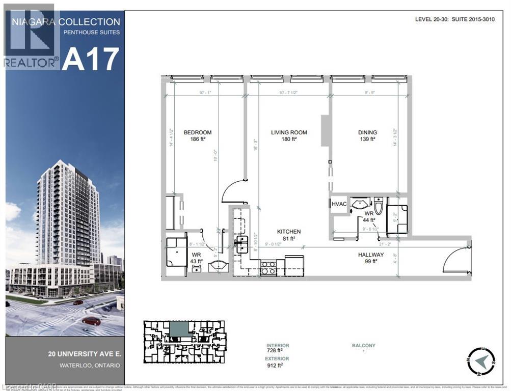 20 UNIVERSITY Avenue E Unit# 3010 Property Photo 1