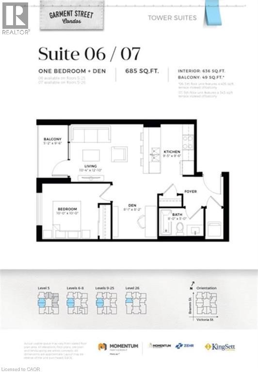 108 Garment Street Unit# 807 Property Photo 8