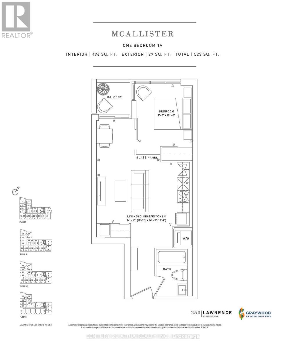 605 - 250 Lawrence Avenue W Property Photo 6