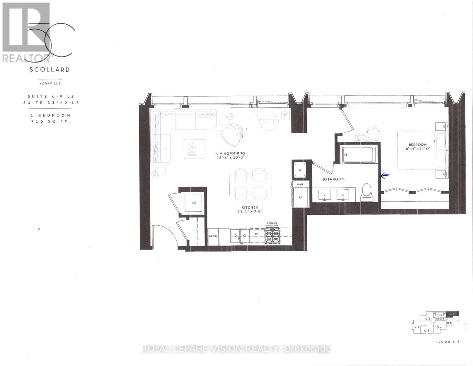 606 - 1315 BAY STREET Property Photo 1