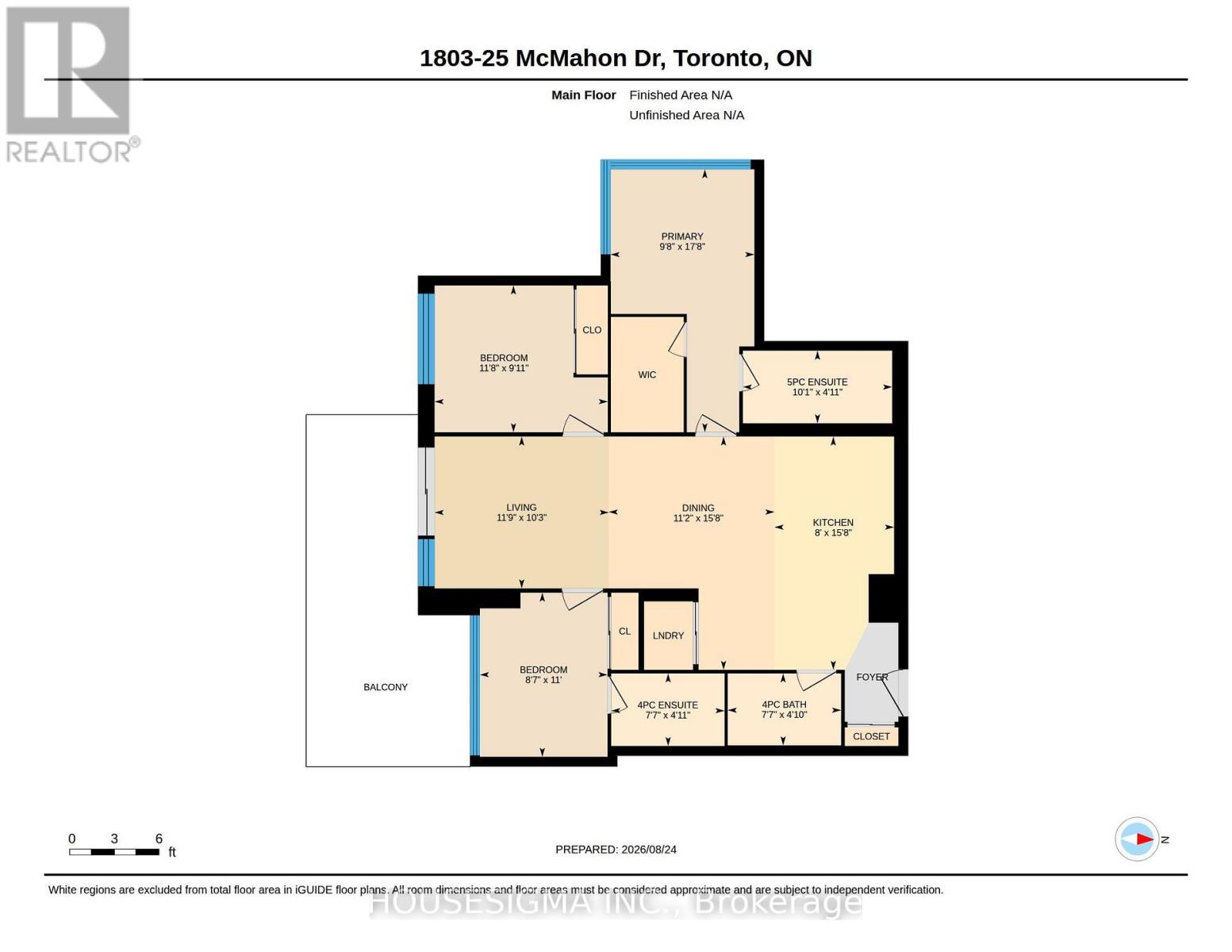 1803 - 25 Mcmahon Drive Property Photo 28
