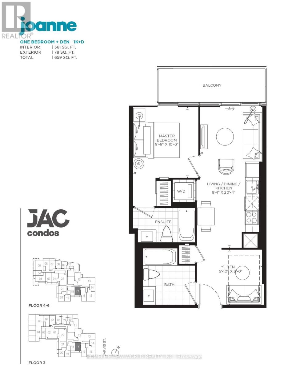 617 - 308 Jarvis Street Property Photo 9