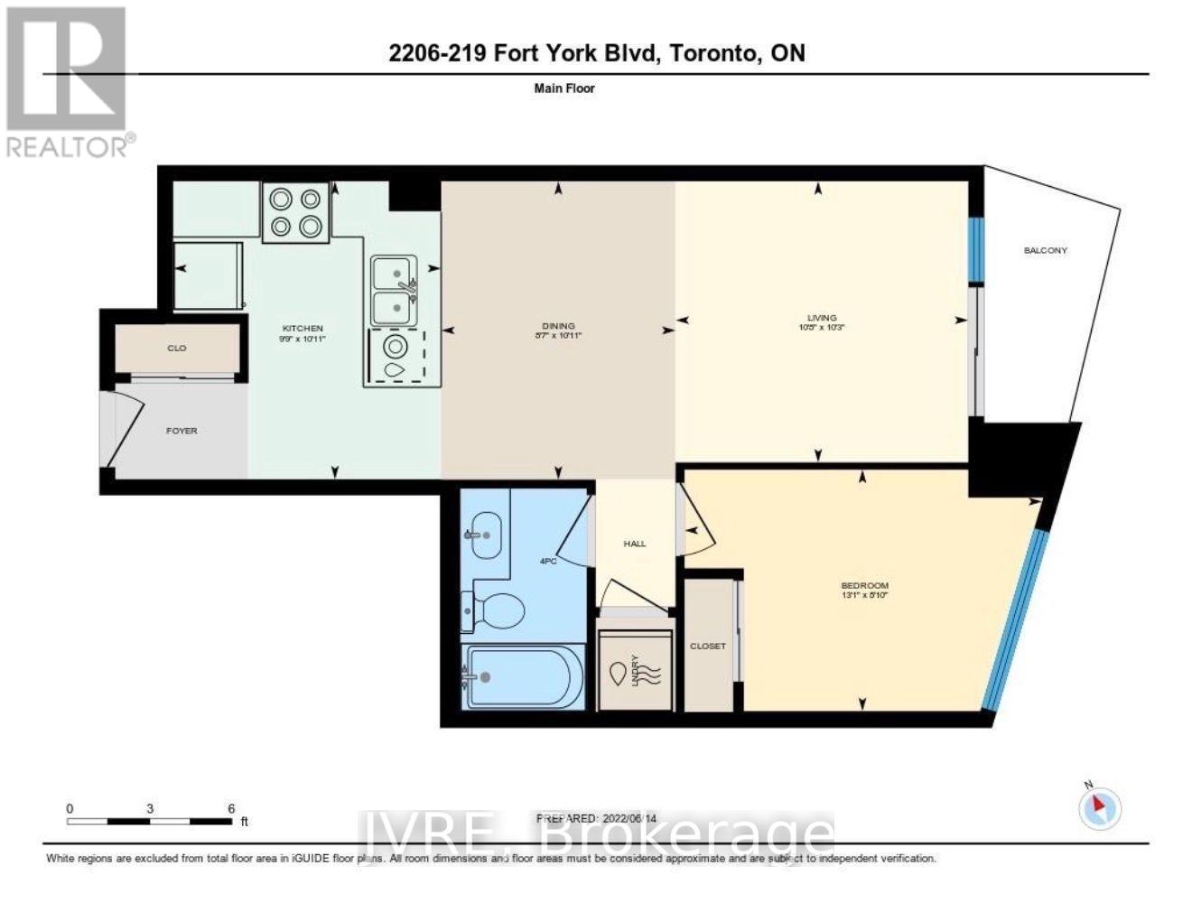 2206 - 219 FORT YORK BOULEVARD Property Photo 1