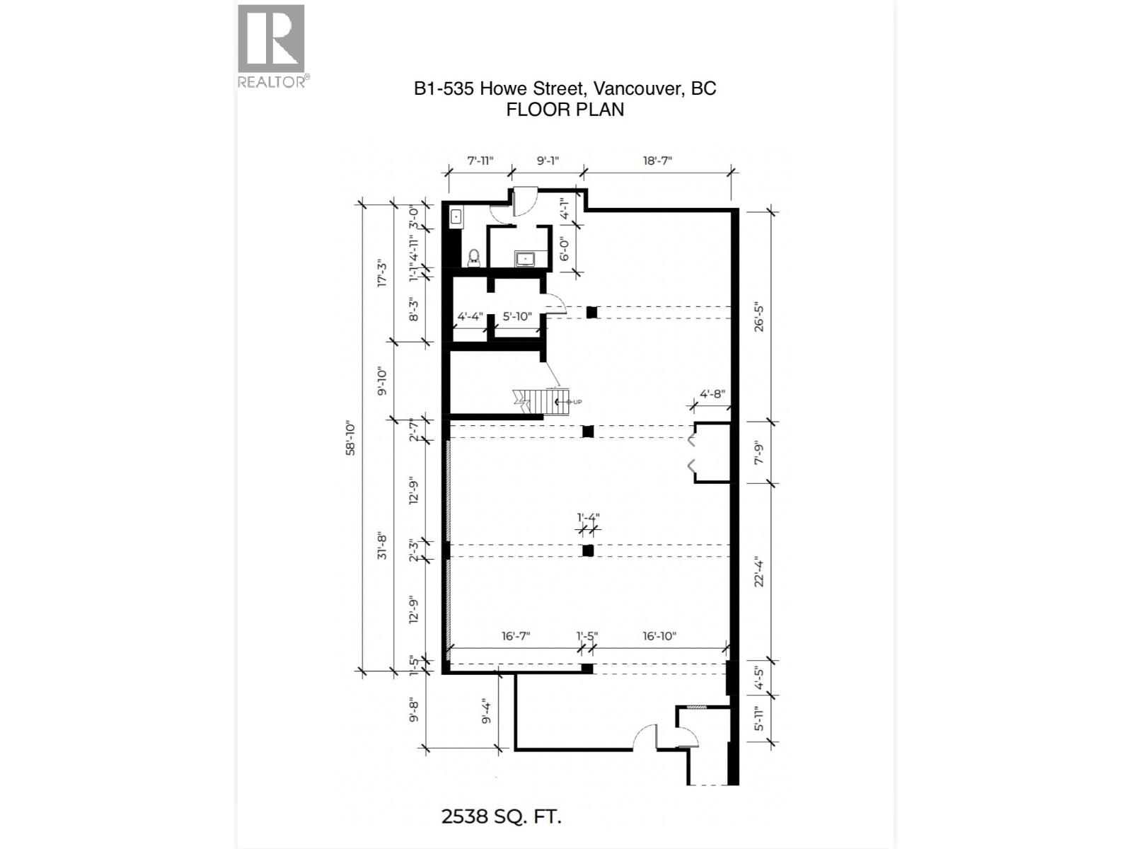 B1 535 HOWE STREET Property Photo 1