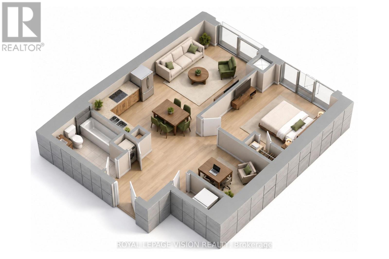 1005 - 225 VILLAGE GREEN SQUARE Property Photo 1