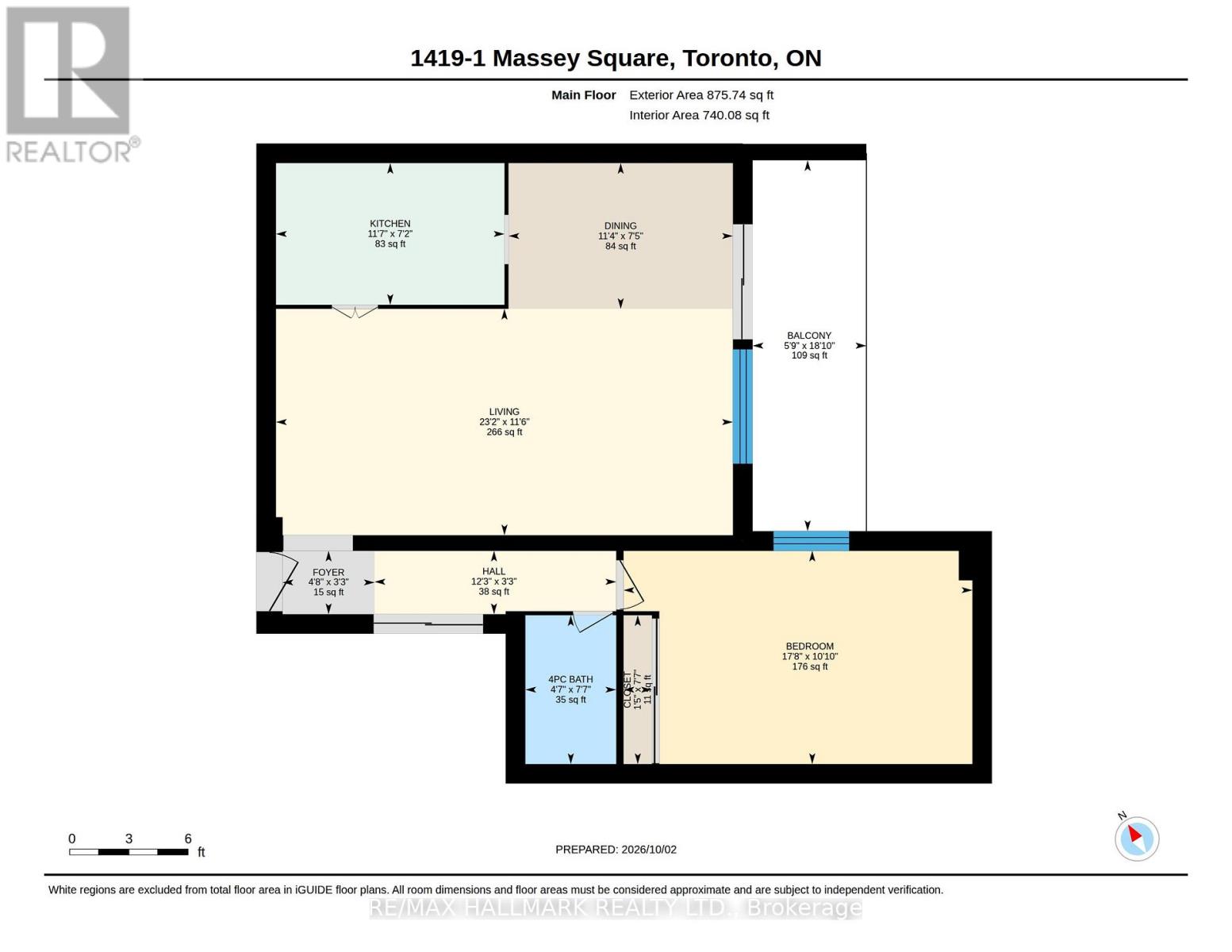 1419 - 1 Massey Square Property Photo 15
