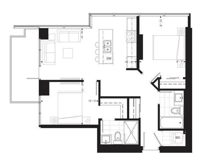 #3302 10180 103 St Nw Property Photo 6