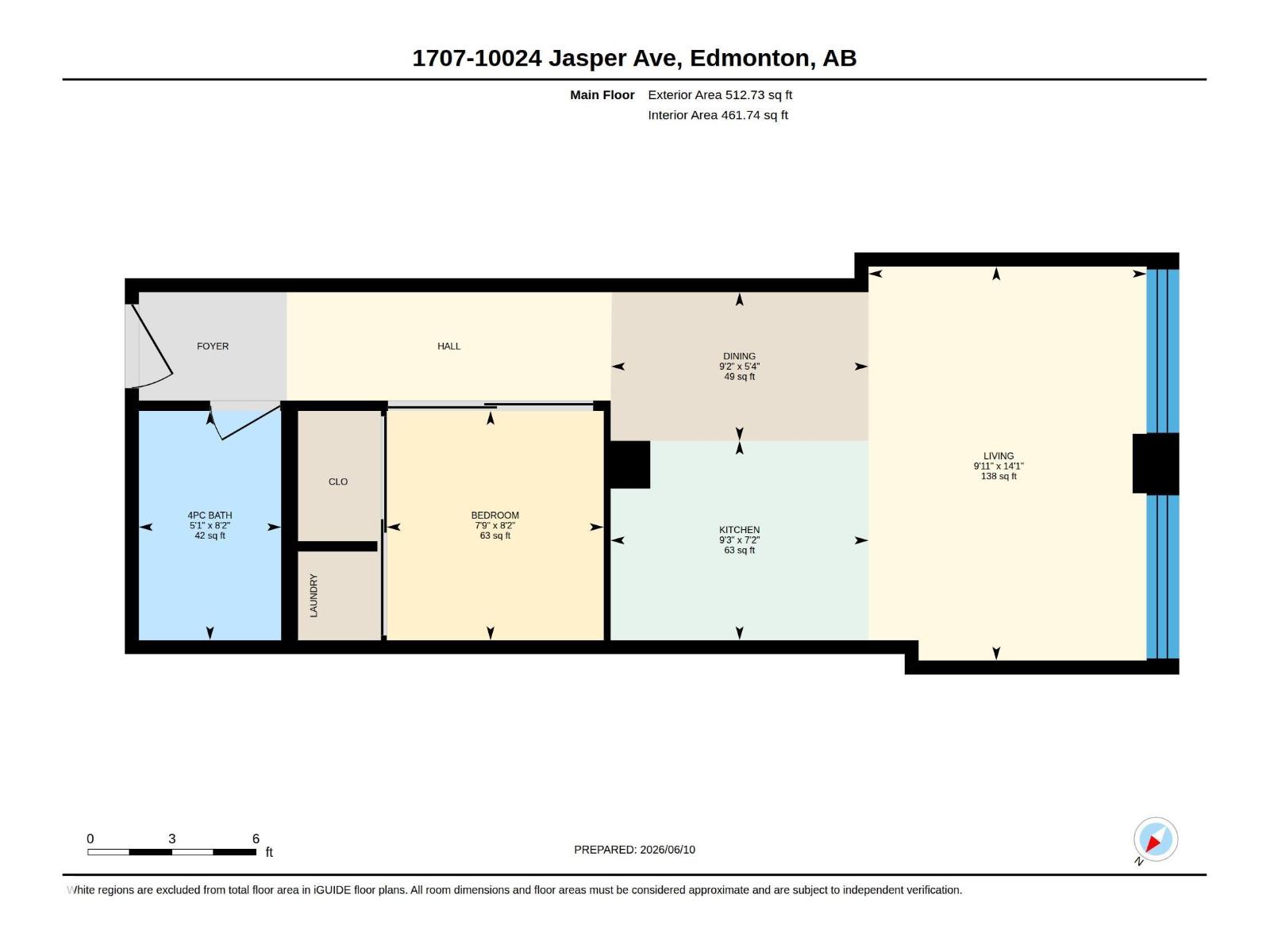 #1707 10024 Jasper Av Nw Property Photo 29