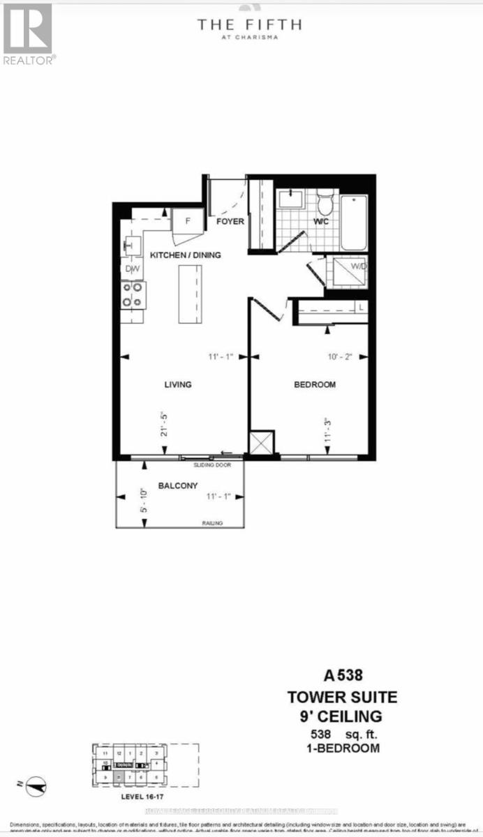 1708 - 27 Korda Gate Property Photo 33