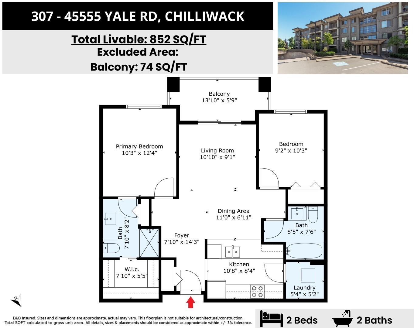 307 45555 Yale Road, Chilliwack Proper South Property Photo 27