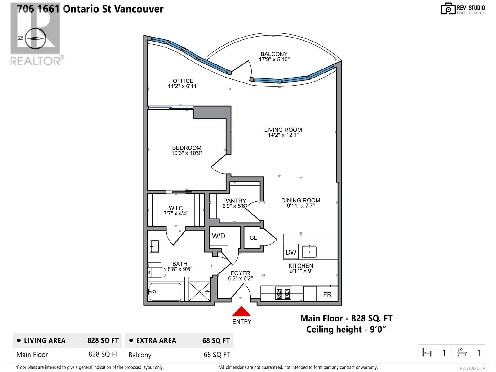 706 1661 Ontario Street Property Photo 2