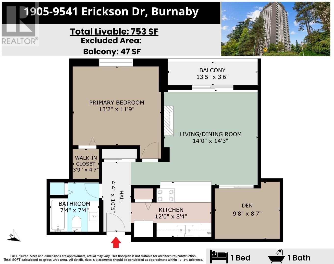 1905 9541 Erickson Drive Property Photo 18