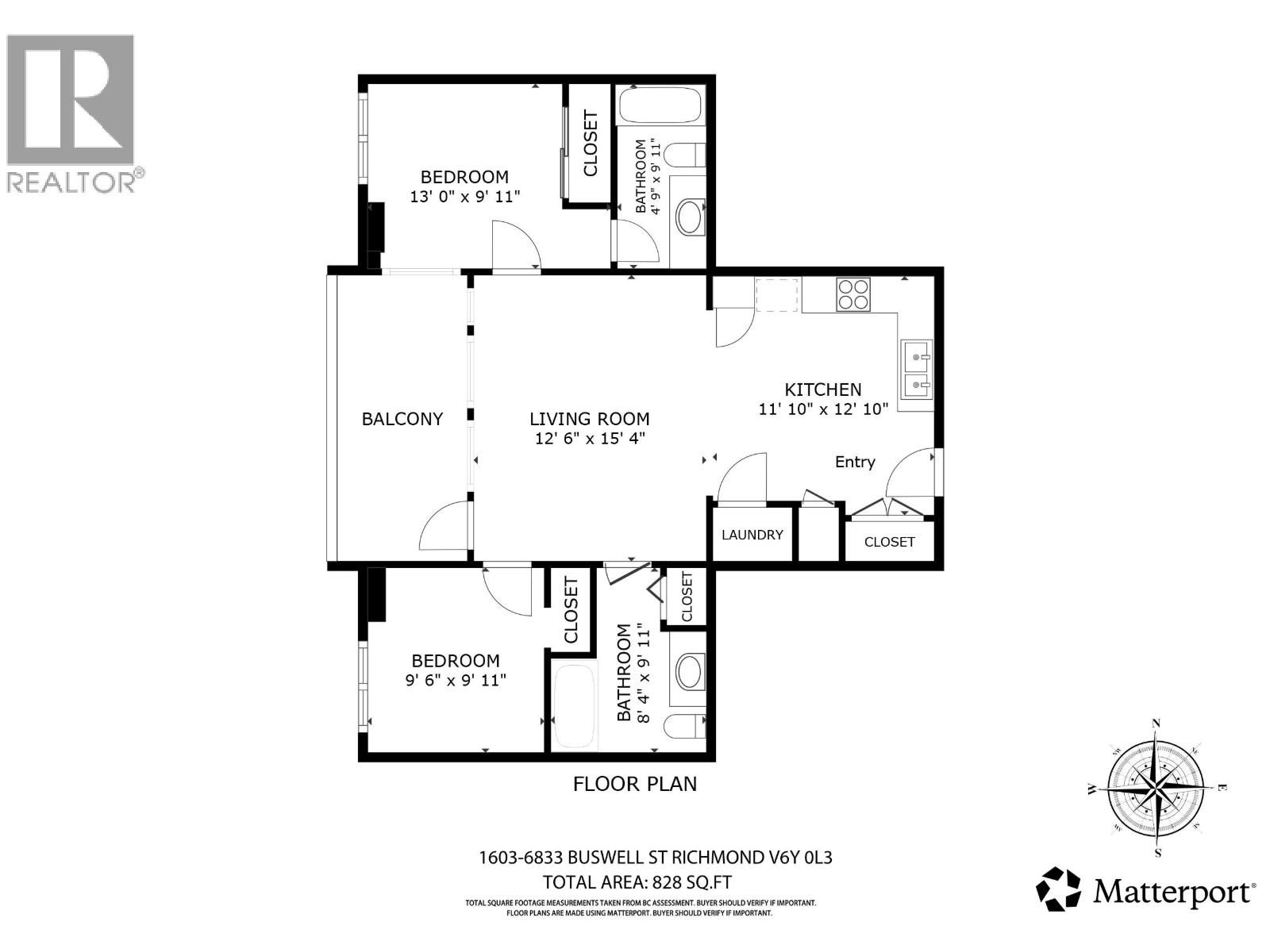 1603 6833 Buswell Street Property Photo 1