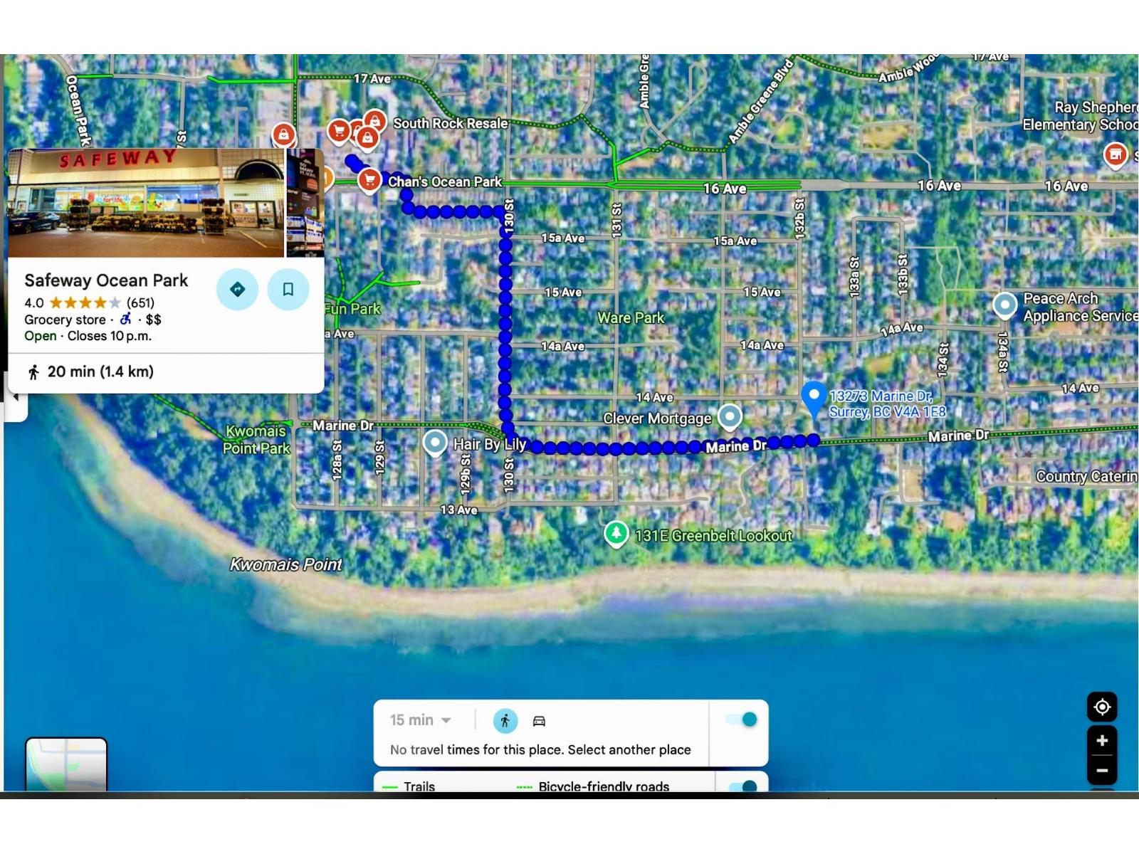 13327 MARINE DRIVE Property Photo 1
