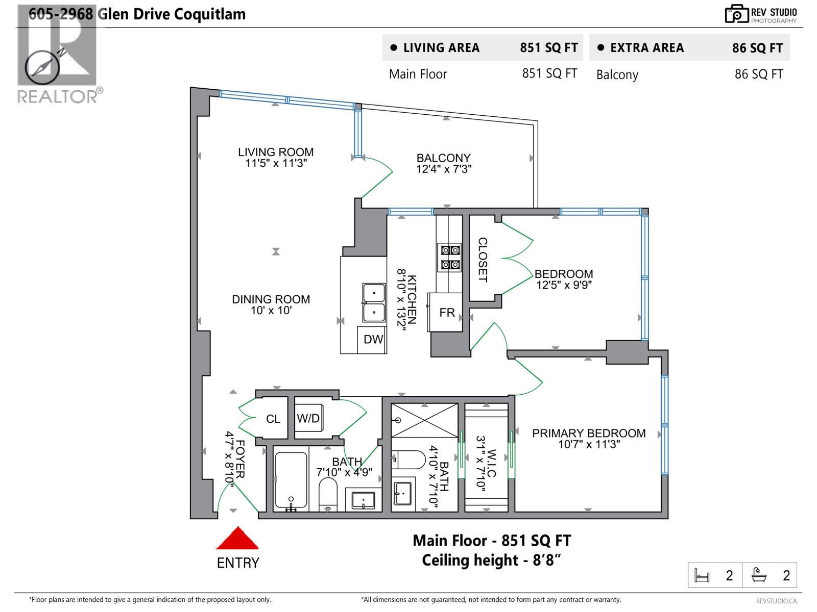 605 2968 Glen Drive Property Photo 33