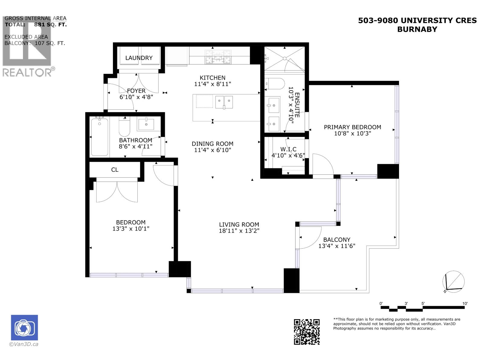 503 9080 University Crescent Property Photo 23