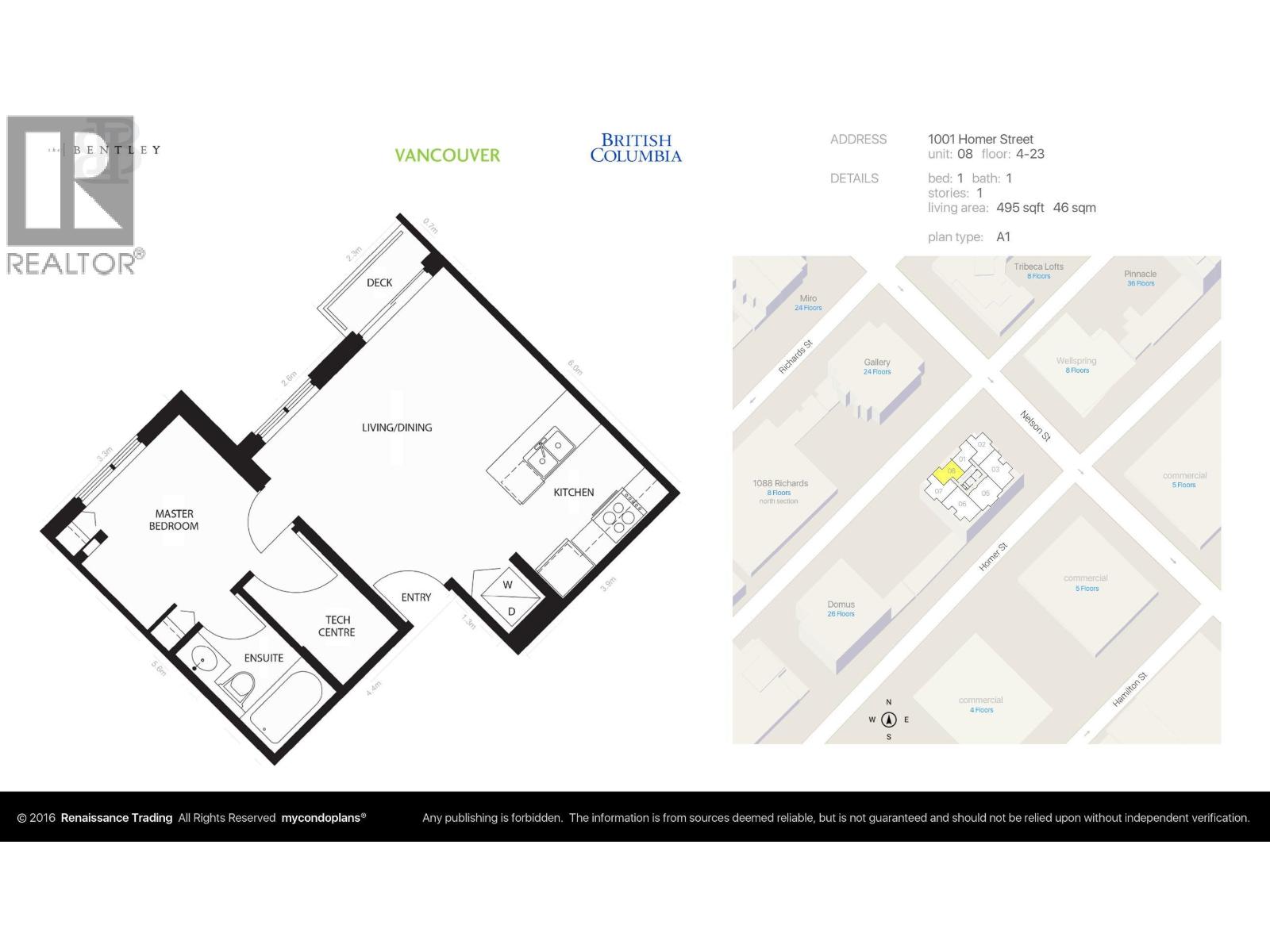 1408 1001 Homer Street Property Photo 24