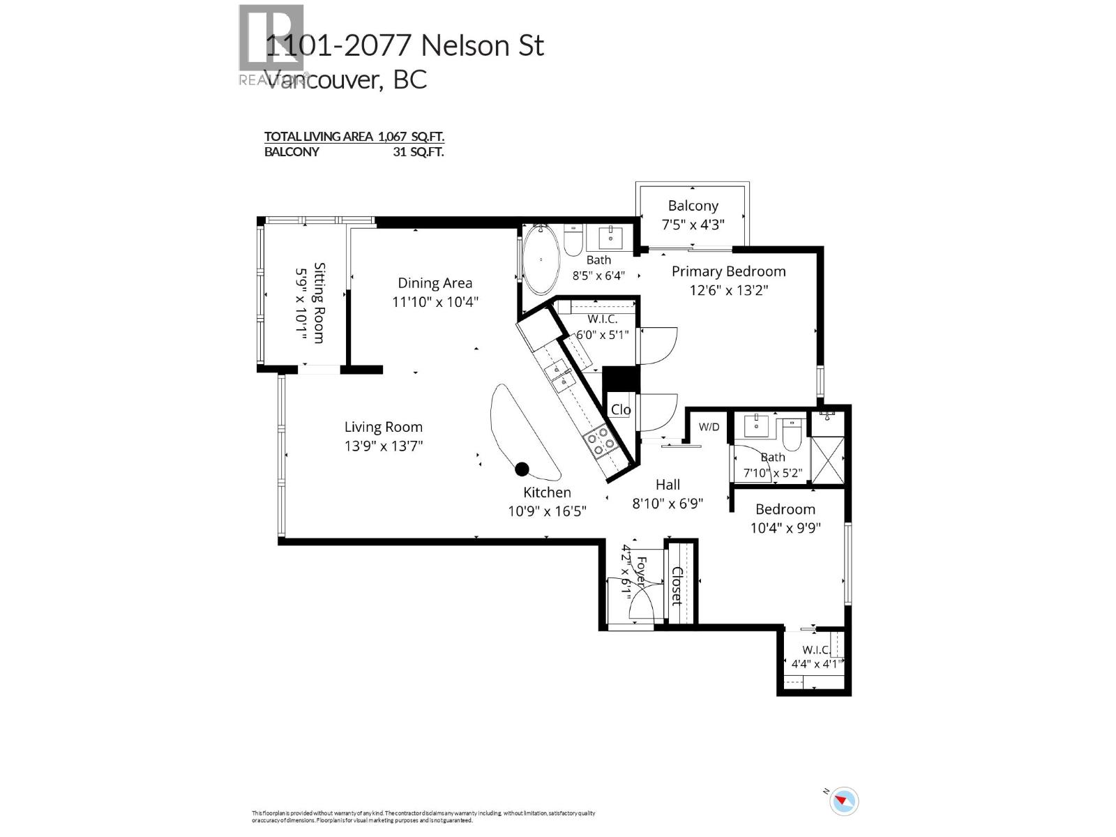 1101 2077 Nelson Street Property Photo 30