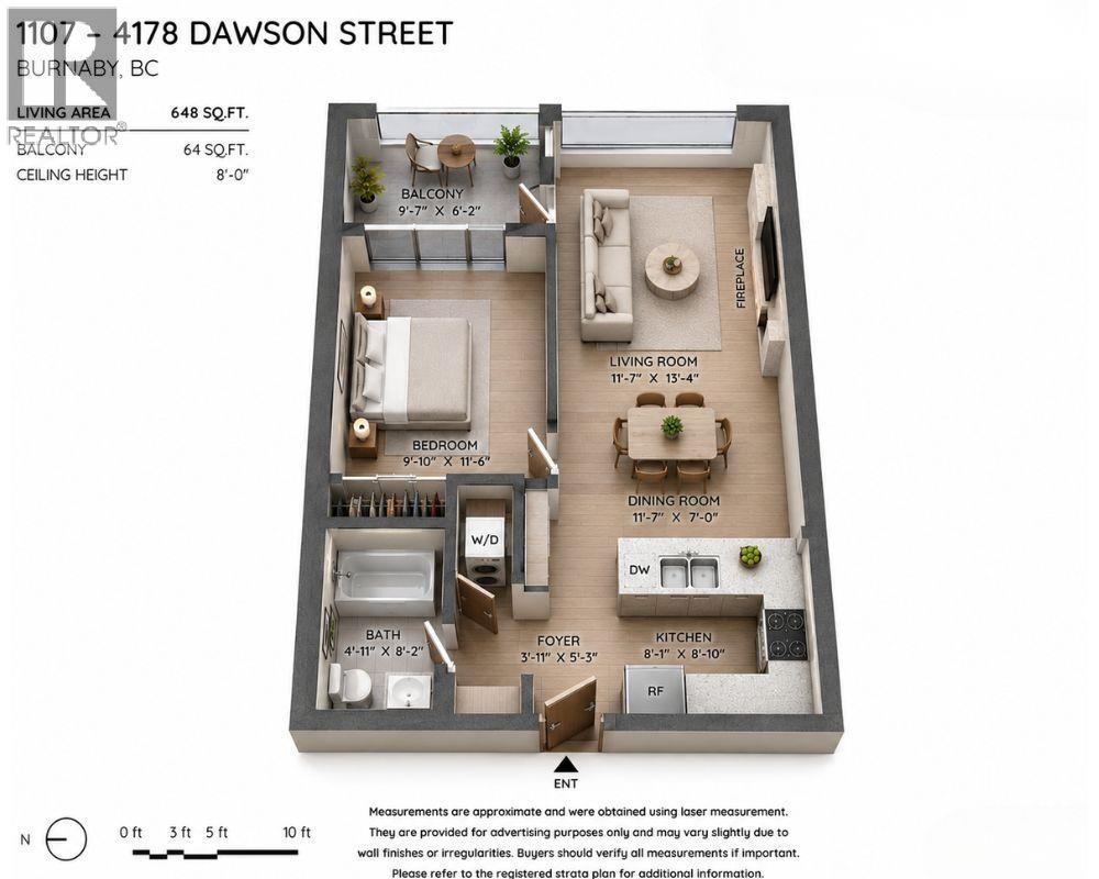 1107 4178 Dawson Street Property Photo 3