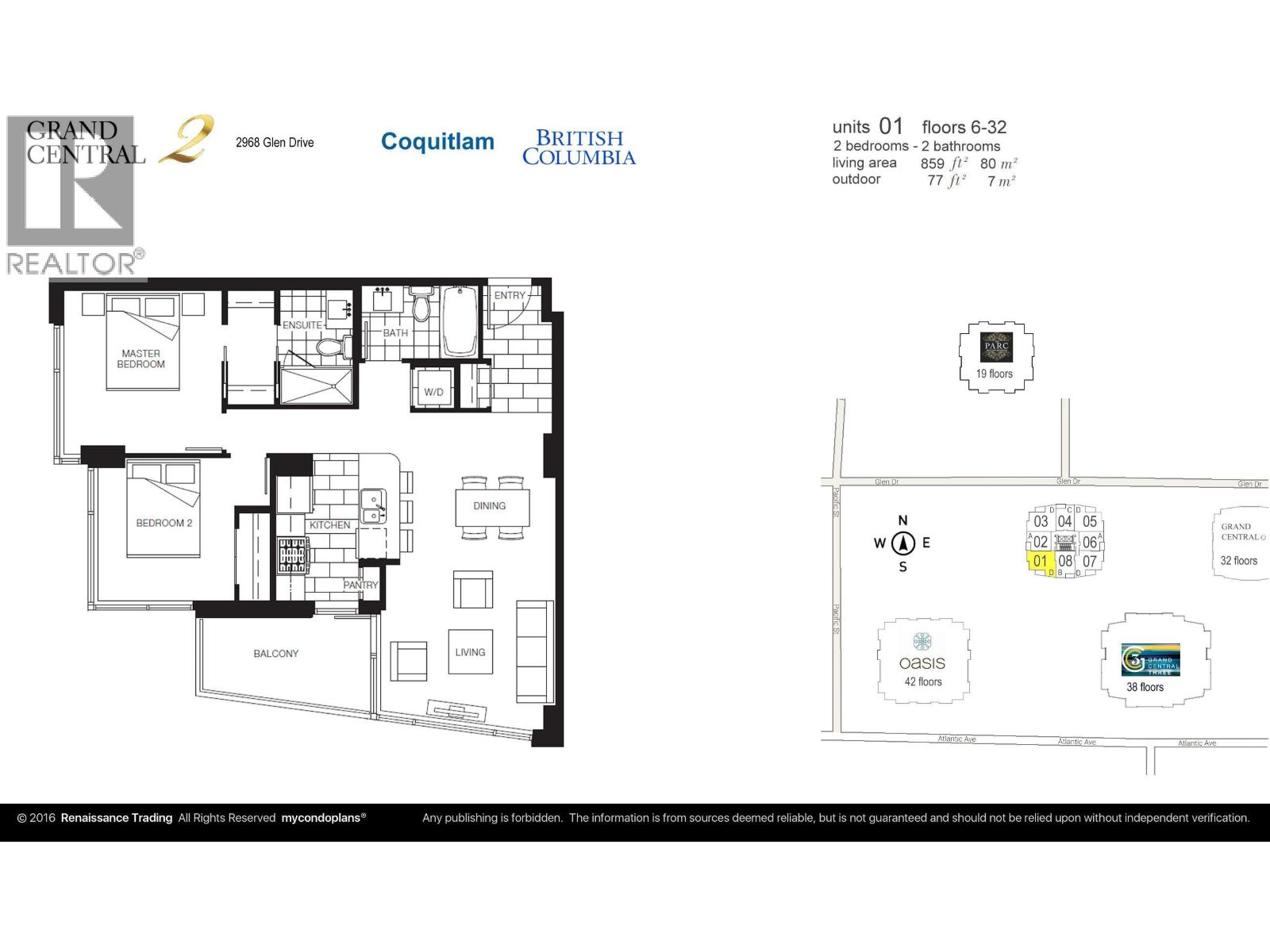 2501 2968 Glen Drive Property Photo 29