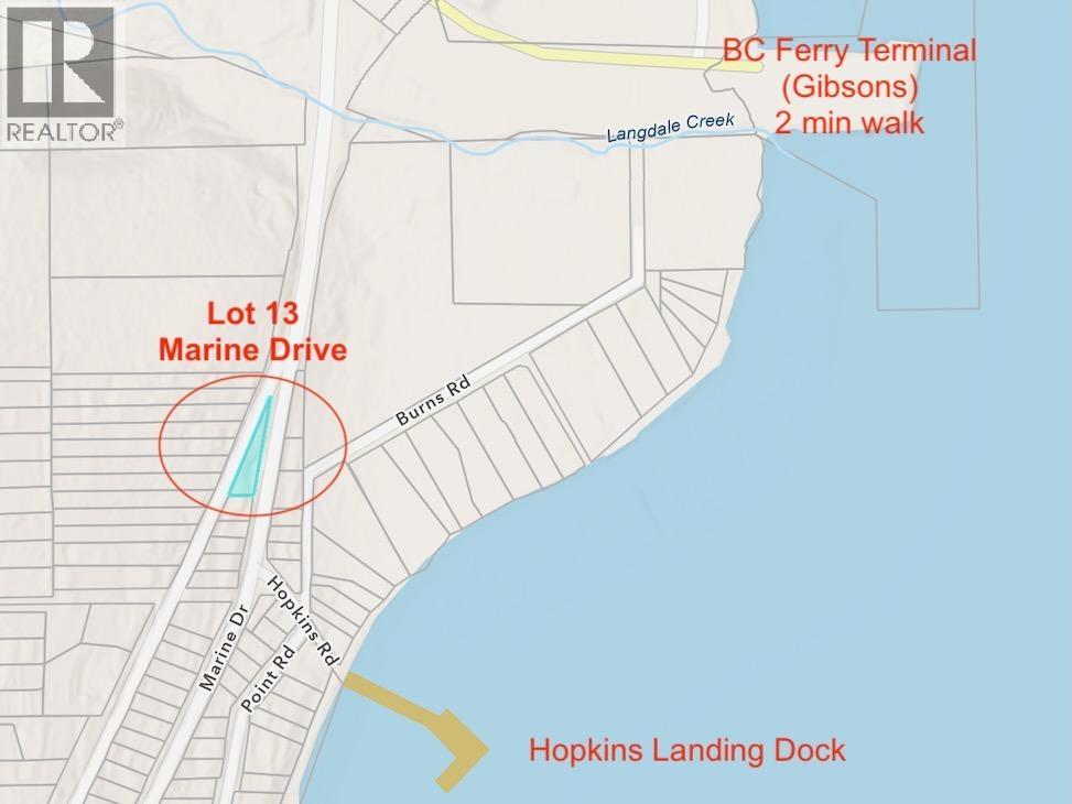 LOT 13 MARINE DRIVE Property Photo 1