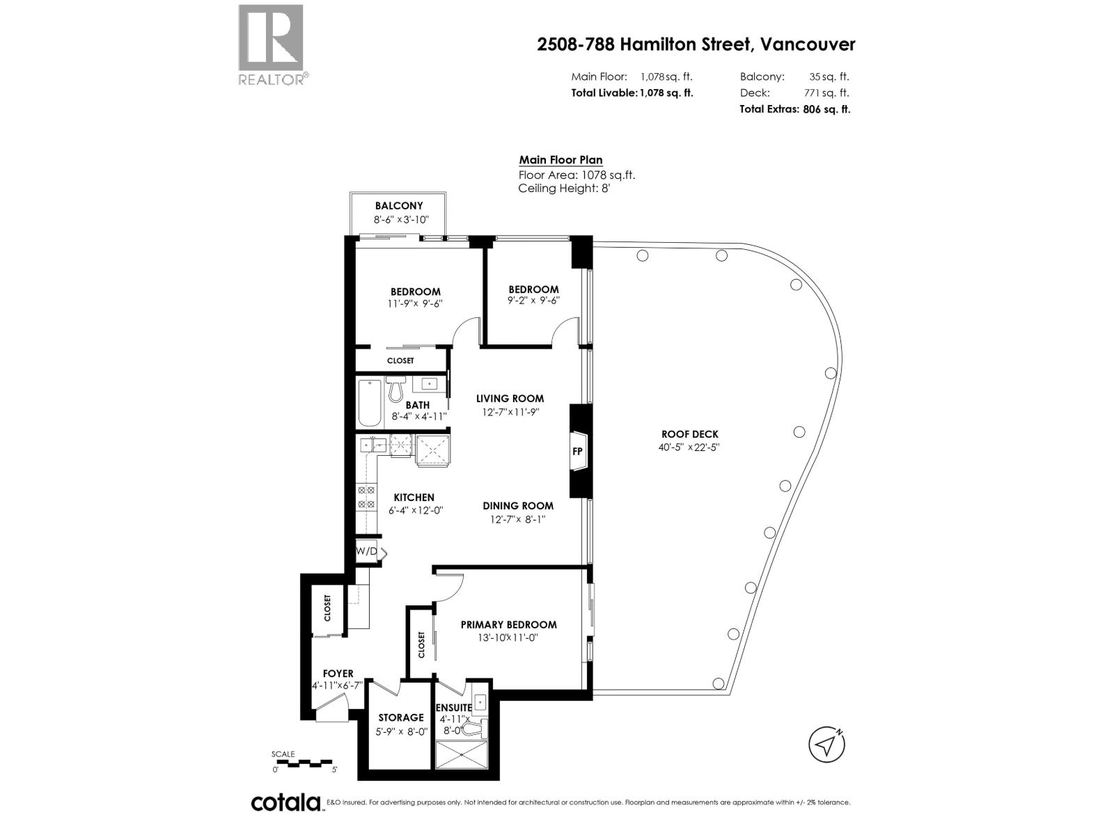 2508 788 Hamilton Street Property Photo 22