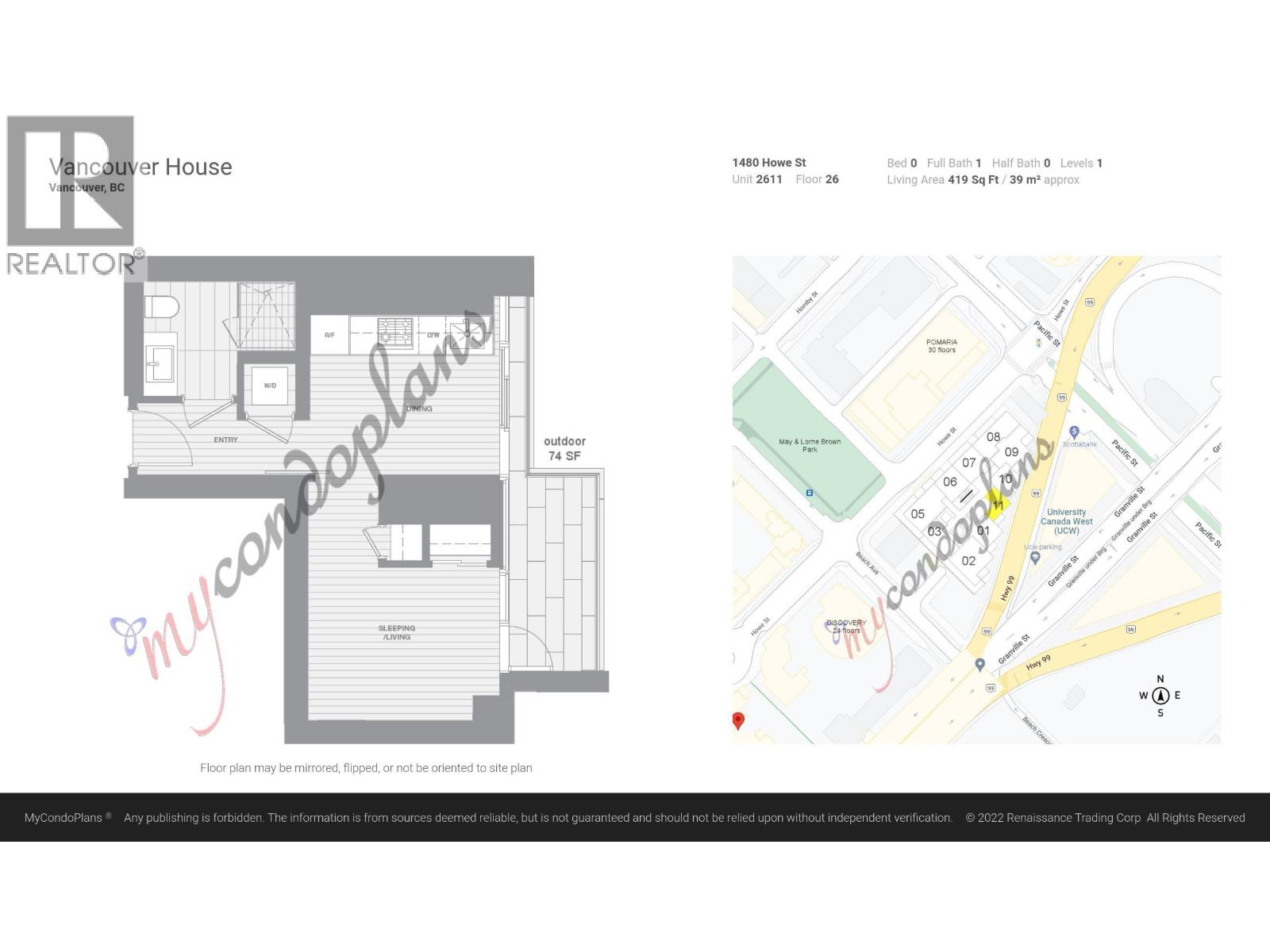 2611 1480 Howe Street Property Photo 35