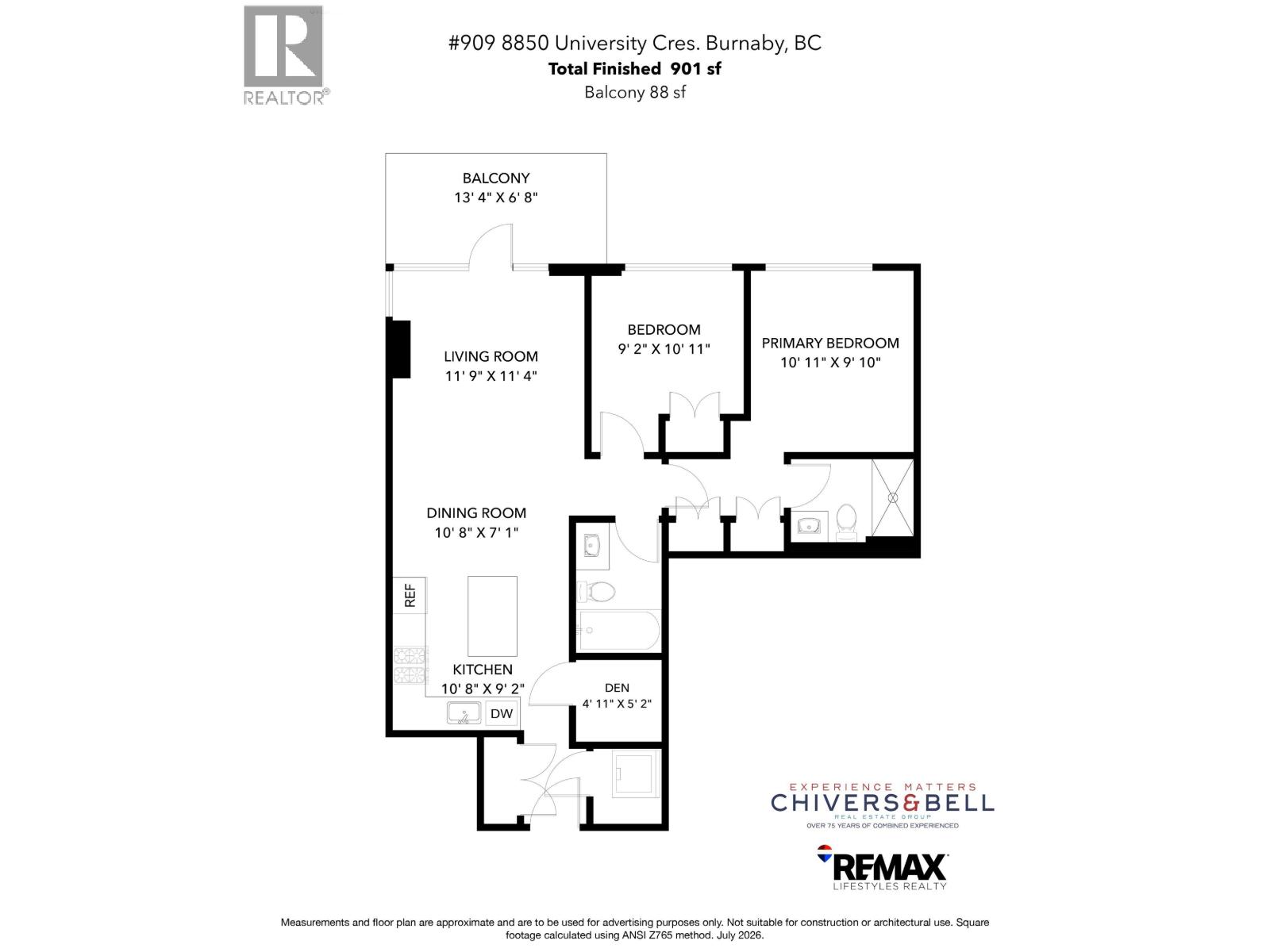 909 8850 University Crescent Property Photo 2