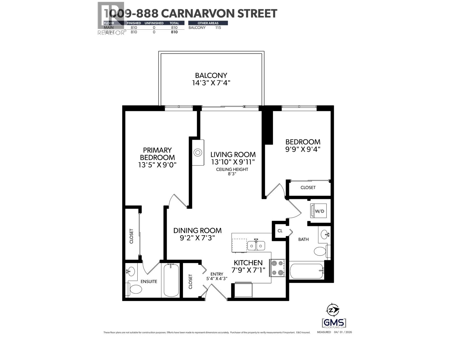 1009 888 Carnarvon Street Property Photo 2