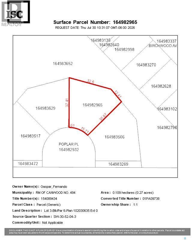 Lot 3 Blk 6 Poplar Place Property Photo 1