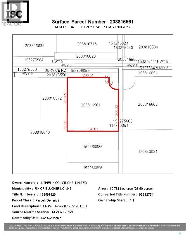 Rm Of Blucher Land Property Photo 1