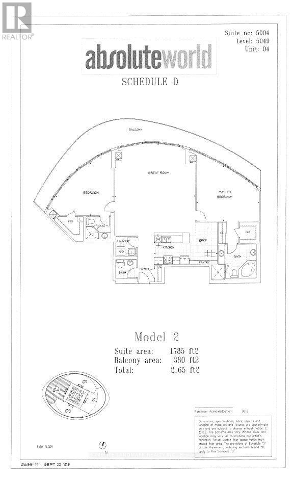 Ph 5004 - 50 Absolute Avenue Property Photo 24