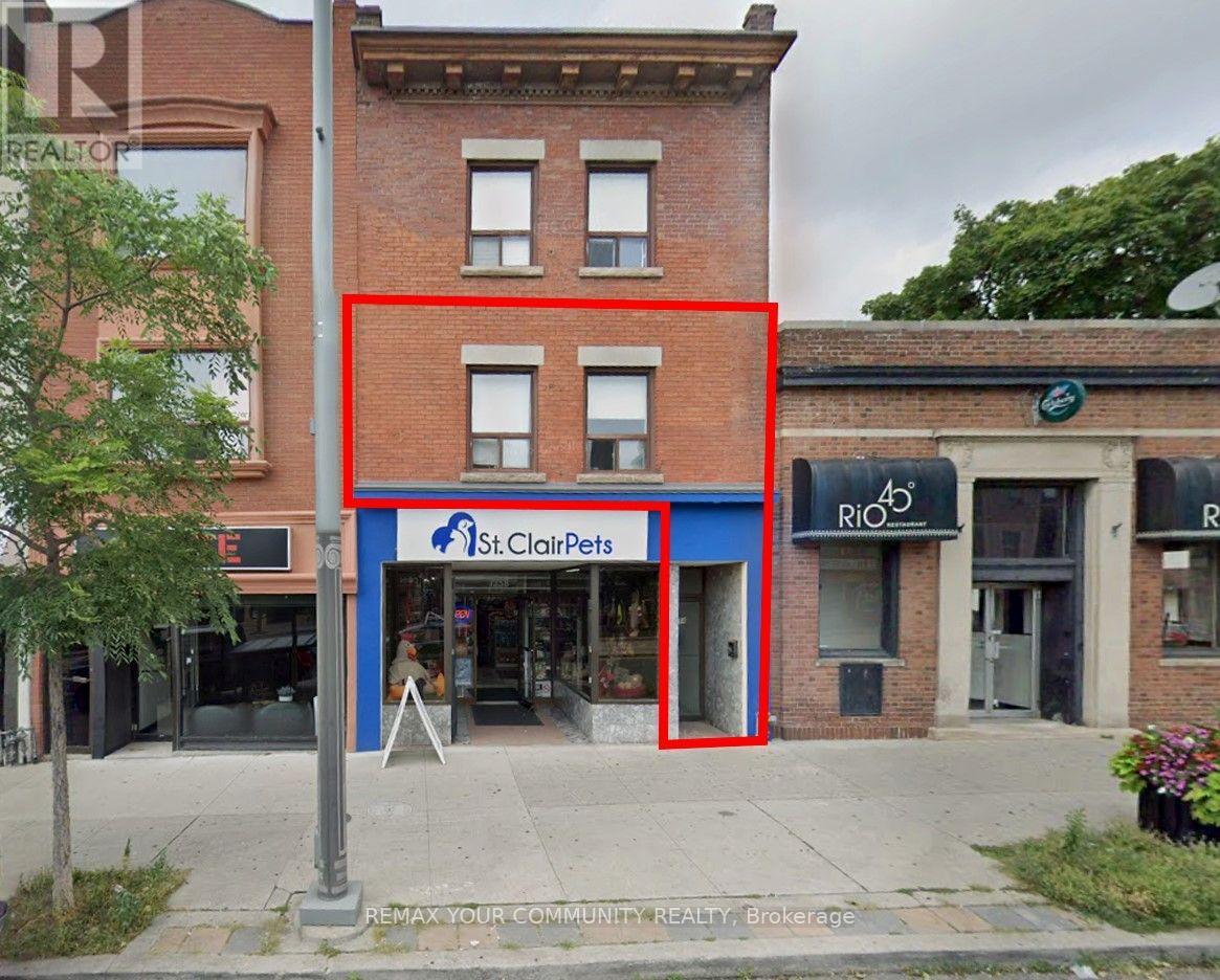 2ND FLOOR - 1258A ST. CLAIR AVENUE W