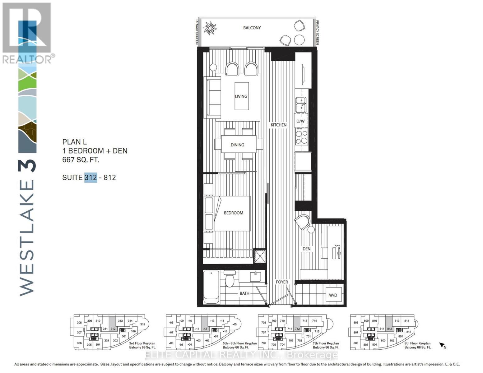 512 - 2212 Lake Shore Boulevard W Property Photo 2