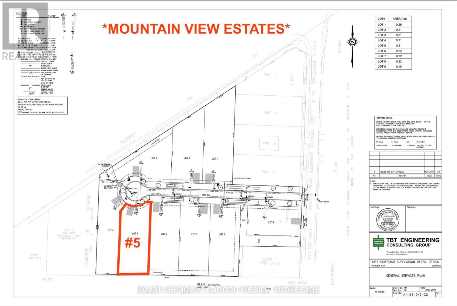 Lot #5 Mountain View Dr. Property Photo 1