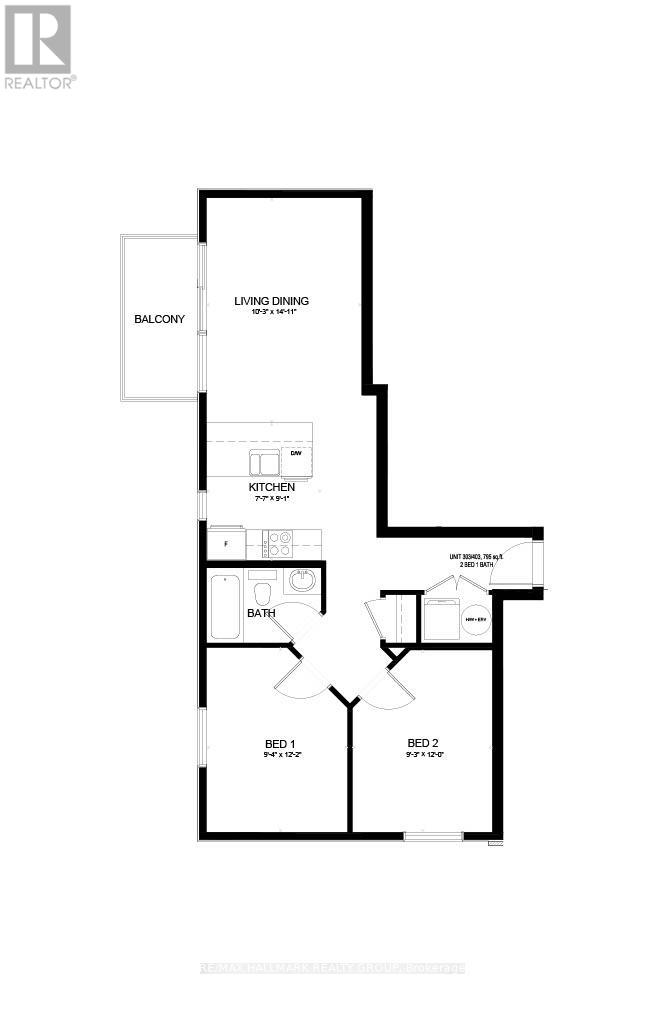 303 - 1124 Gabriel Street Property Photo 2