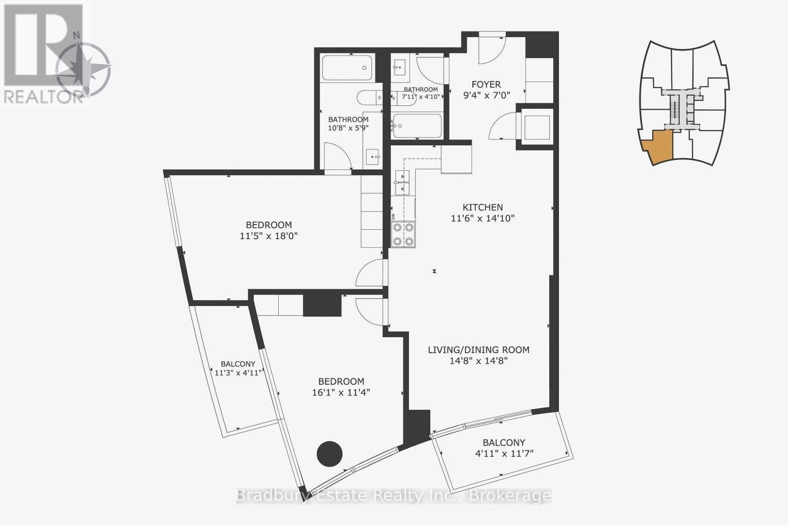 1009 - 20 George Street Property Photo 35