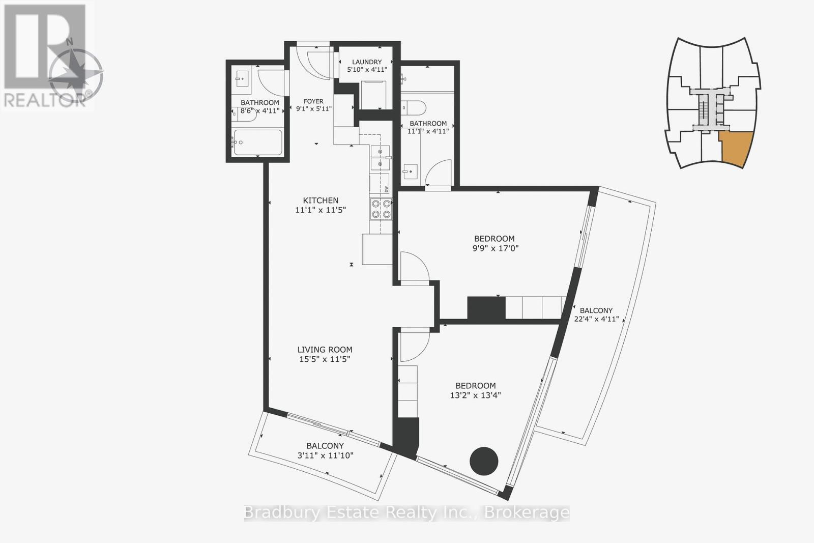 1207 - 20 George Street Property Photo 30