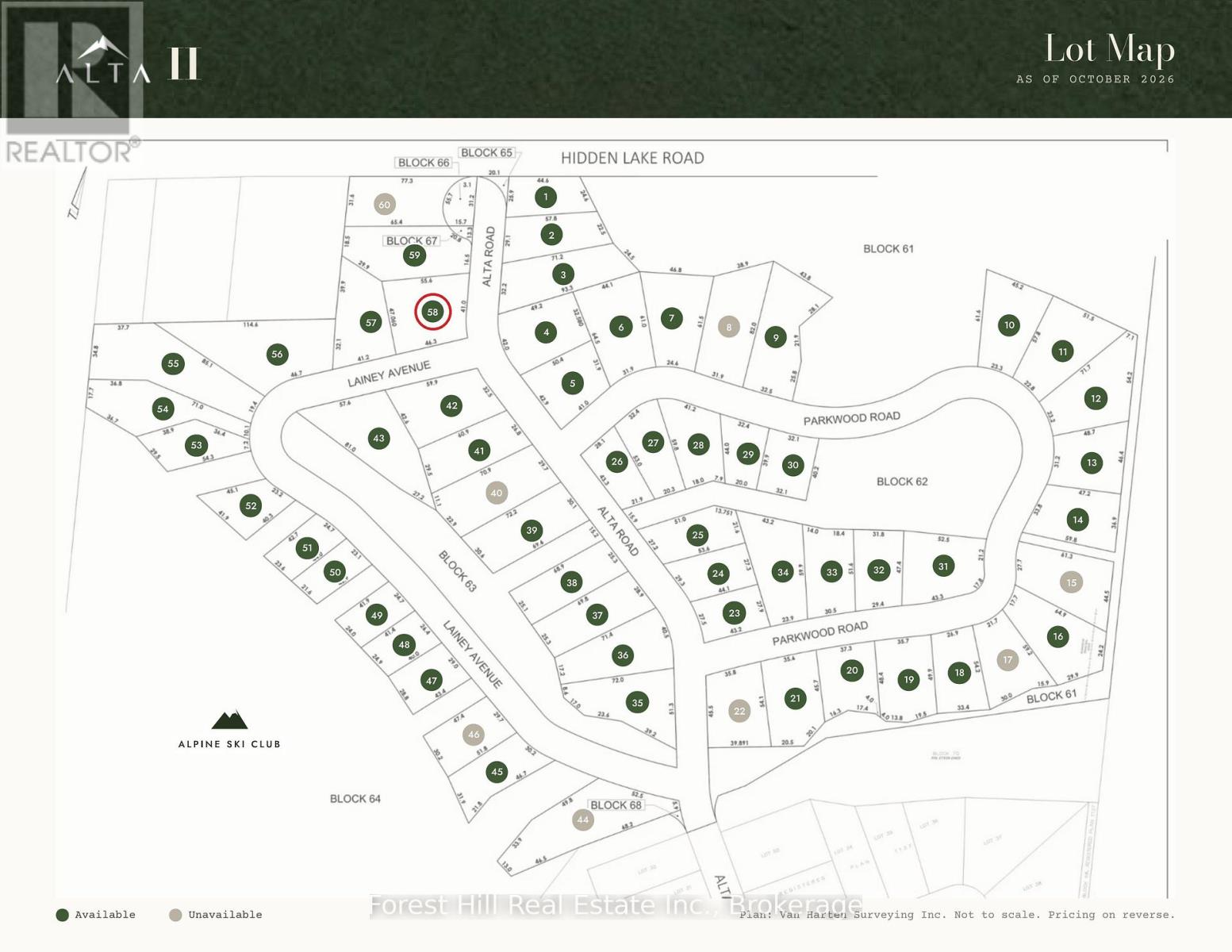 Lot 58 Alta Road Property Photo 3