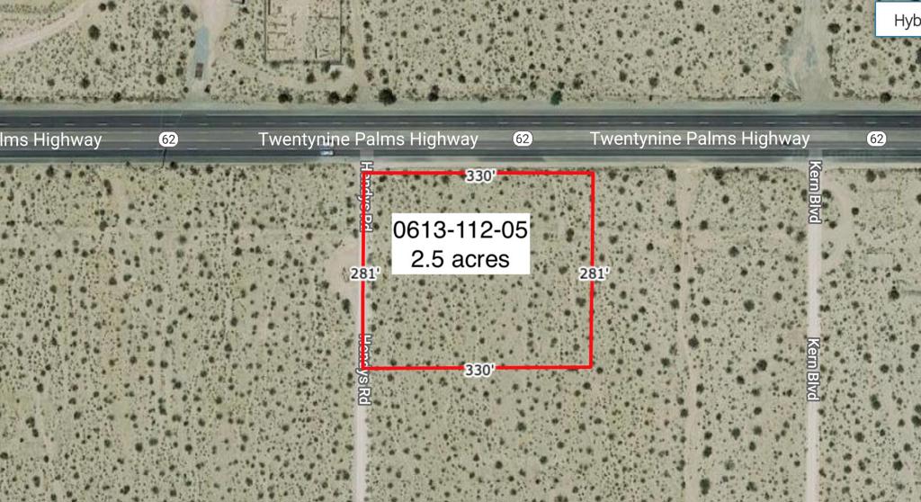 2 .5 Acres On Hwy 62 Near Hendy's Road Property Photo