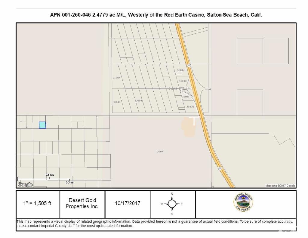 2 .5ac M/l Vac Dsrt W Of Red Earth Casino Property Photo 1