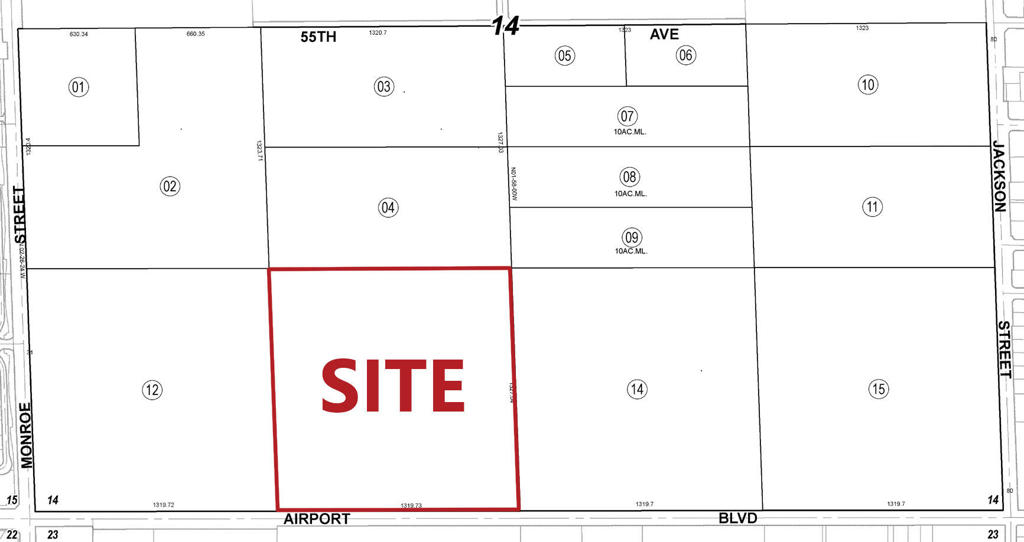 0 Airport Blvd & Monroe St Property Photo 4